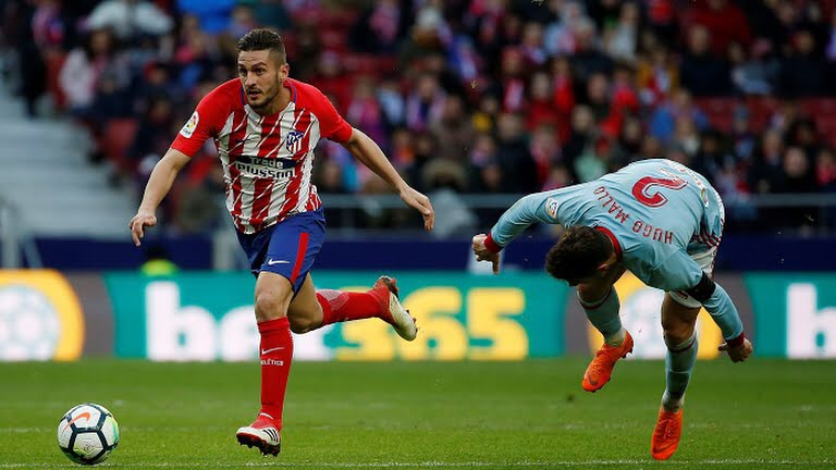 أتلتيكو مدريد يهزم سيلتا فيجو ويتمسك بملاحقة برشلونة