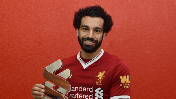 محمد صلاح يحرز جائزة أفضل لاعب بالدوري الانجليزي لكرة القدم