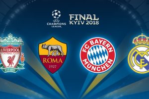 بايرن ميونخ يصطدم بريال مدريد وليفربول يواجه روما في المربع الذهبي لدوري الأبطال