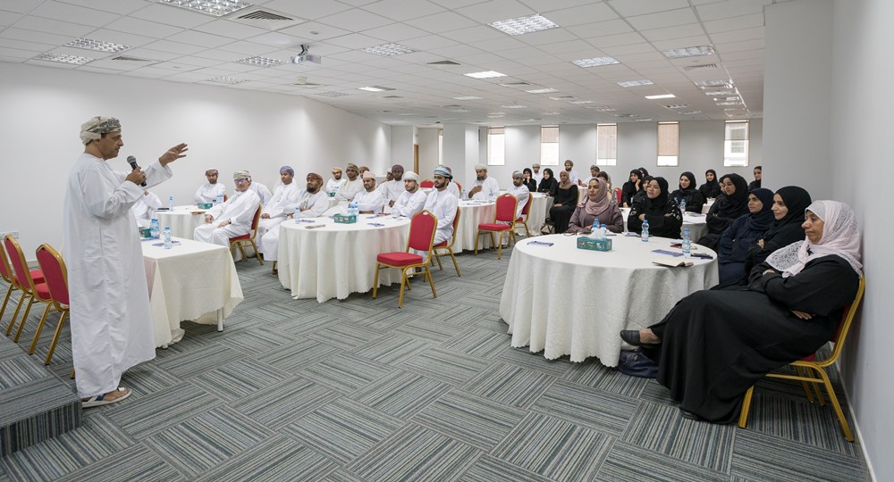 محاضرة حول “التخطيط المالي” في المؤسسة العامة للمناطق الصناعية
