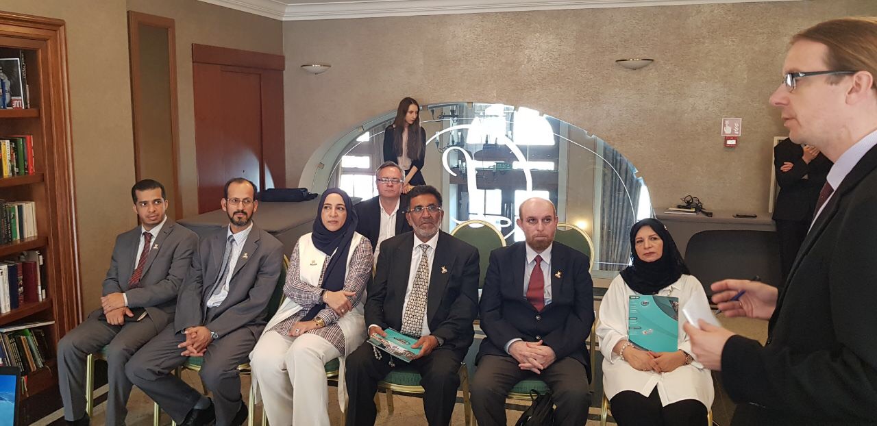 وفد مجلس الدولة يبحث التعاون العلمي مع الجامعات البولندية