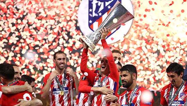 جريزمان يتوج أتلتيكو مدريد بالدوري الأوروبي