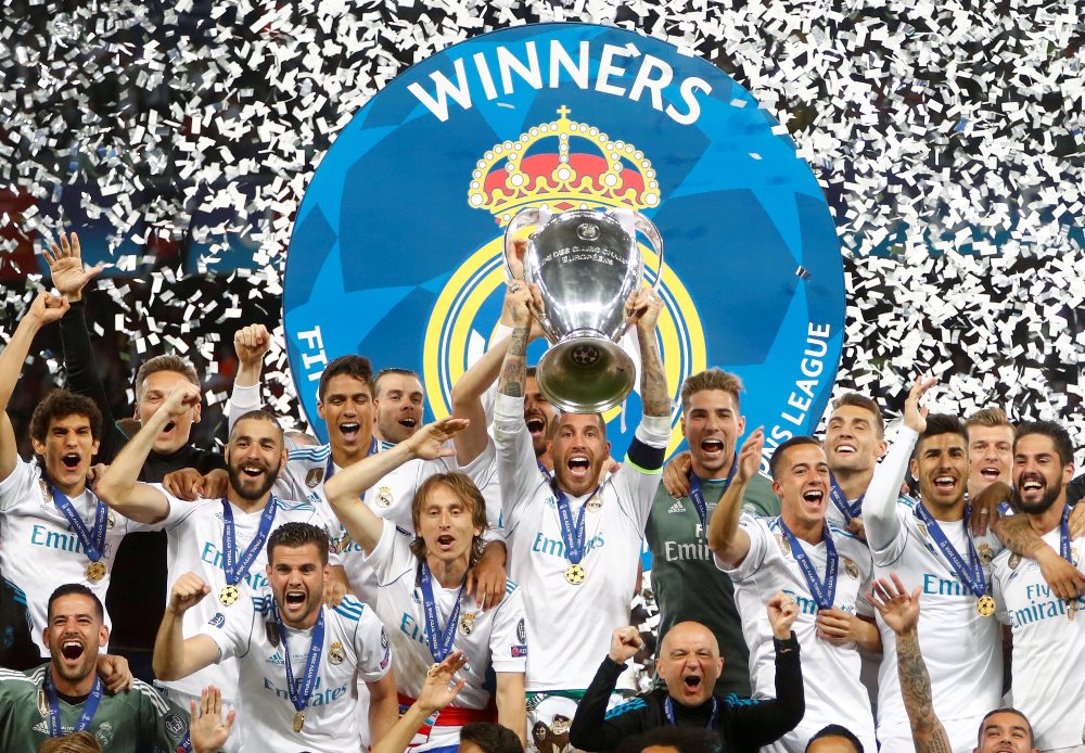 ريال مدريد يتوج بدوري أبطال اوروبا للمرة الـ 13