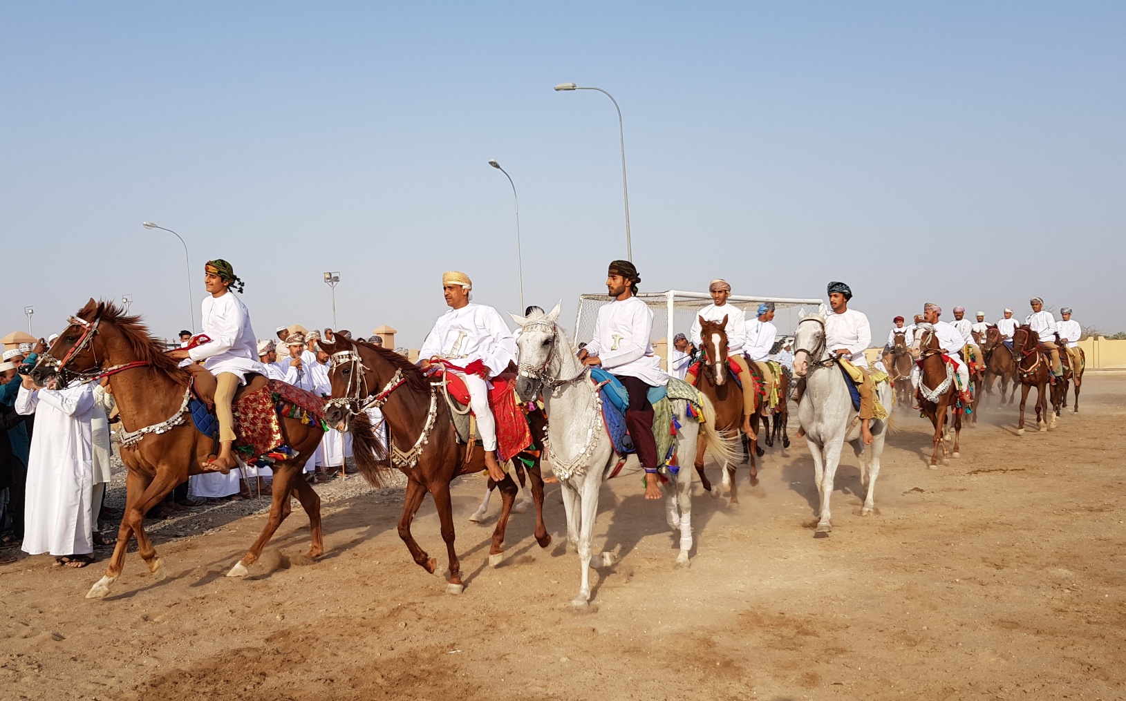 استعراضات للخيل التقليدية بولاية منح