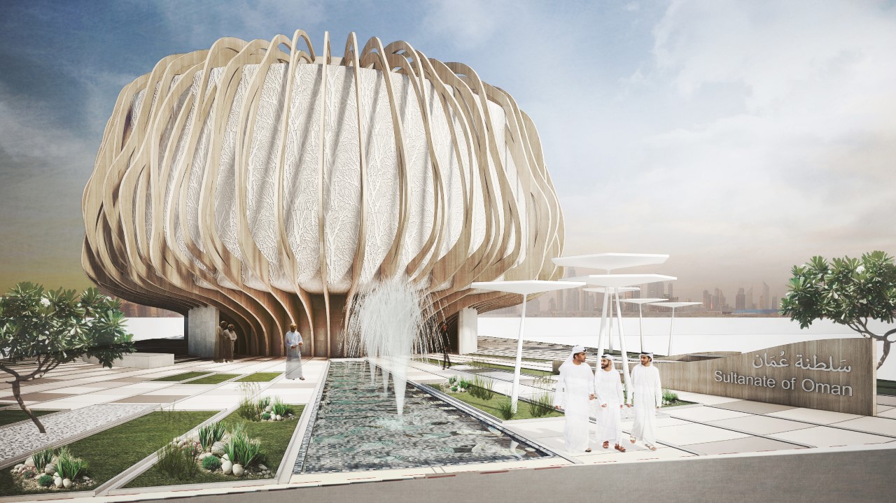هيثم بن طـارق يكشف عن تصميم جناح السلطنة في معرض إكسبو 2020 دبي