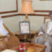 الوزير المسؤول عن الشؤون الخارجية يستقبل أمين عام مجلس التعاون