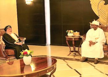 الرئيس السوداني يستقبل رئيس مجلس الدولة