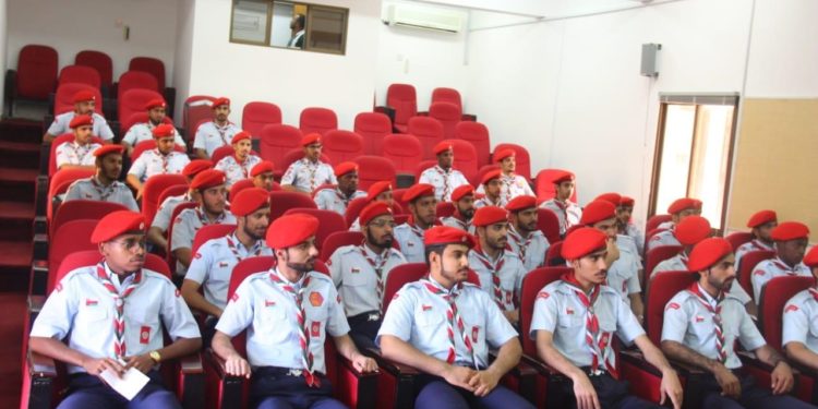 انطلاق المعسكر التدريبي السنوي لعشائر جوالة وجوالات جامعة السلطان قابوس