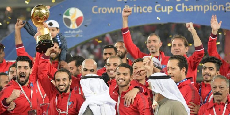 نادي الكويت يتوج بلقب كأس ولي العهد للمرة السابعة في تاريخه