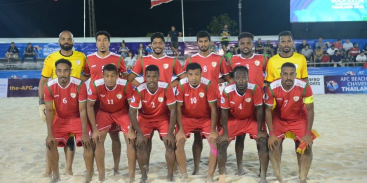 المنتخب الوطني لكرة القدم الشاطئية يفوز على العراق