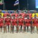 المنتخب الوطني لكرة القدم الشاطئية يفوز على العراق