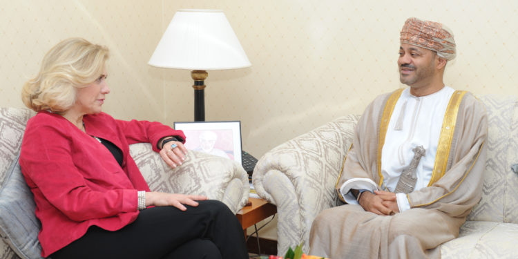 أمين عام وزارة الخارجية يستقبل الأمينة العامة لوزارة الخارجية والتعاون الدولي بإيطاليا