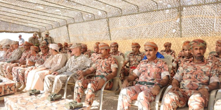 تنفيذ البيان العملي للتمرين المشترك العُماني الأمريكي “جندي البحر”