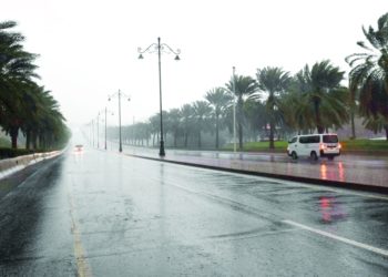 بلغت 99 مليمترًا.. تسجيل أعلى كمية لهطول الأمطار في مسندم
