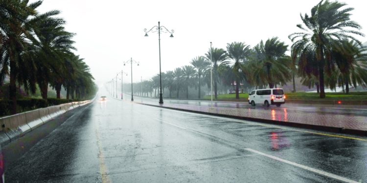 بلغت 99 مليمترًا.. تسجيل أعلى كمية لهطول الأمطار في مسندم