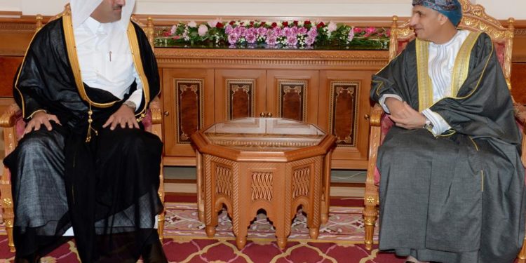 السيد فهد يستقبل رئيس هيئة الرقابة الإدارية والشفافية بدولة قطر
