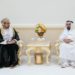 حاكم الشارقة يستقبل وفدًا بيئيًا عمانيًا