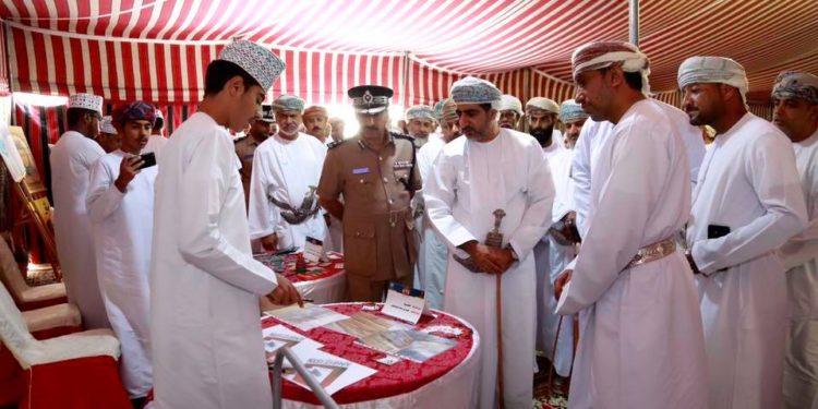 افتتاح معرض بناة عمان الثالث للشركات الطلابية بشمال الشرقية