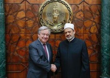 غوتيريش من الأزهر: الإسلام يتعرض لهجمة شرسة تستهدف تشويهه واتهامه بالإرهاب