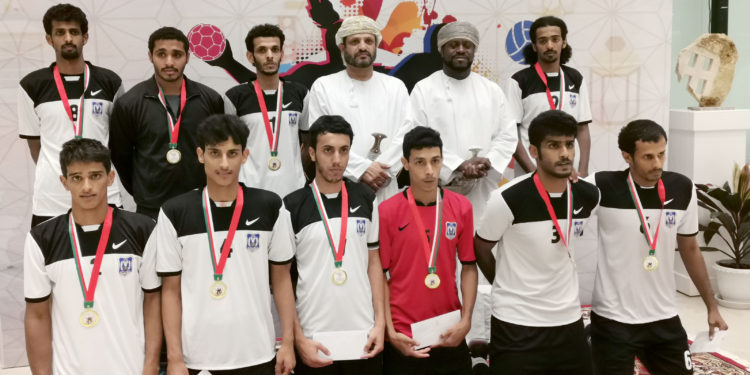 فوز النصر على الأهلي في بطولة الكرة الطائرة بصلالة