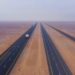 افتتاح (140) كـم من مـشروع إزدواجيـة طريق (أدم-هيماء-ثمريت)