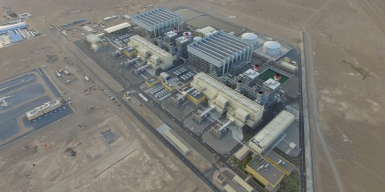 بدء التشغيل التجاري لمحطة إنتاج كهرباء عبري
