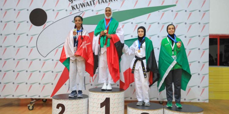 فضيتين وبرونزيتين لمنتخب التايكواندو ضمن الدورة السادسة لرياضة المرأة