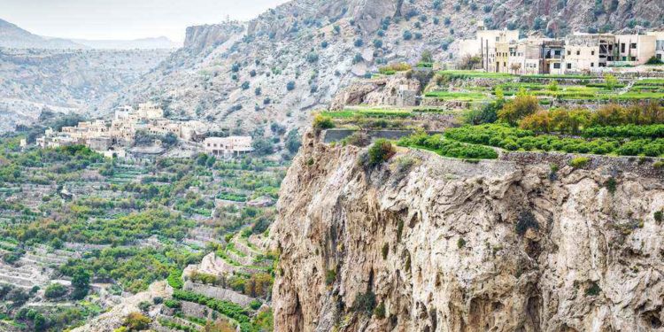الجبل الأخضر يسجل أدنى درجات الحرارة