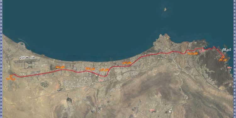 إغلاق شارع السلطان قابوس أمام الحركة المرورية