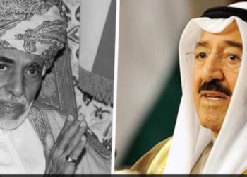 سمو الأمير صباح الأحمد يخلد ذكرى السلطان قابوس