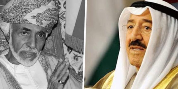 سمو الأمير صباح الأحمد يخلد ذكرى السلطان قابوس