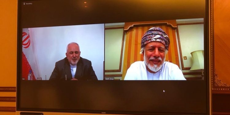 بن علوي يجتمع بوزير الخارجية الإيراني