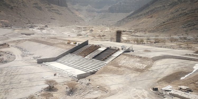 إنجاز 67% من مشروع سد وادي غمضاء بولاية بخاء