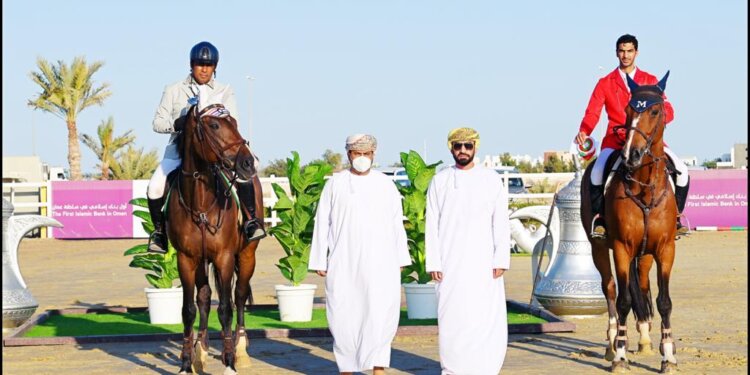 الأولمبي والجياد والخيالة والمدرعات والشرطة ينتزعون فئات قفز الحواجز بالرحبة