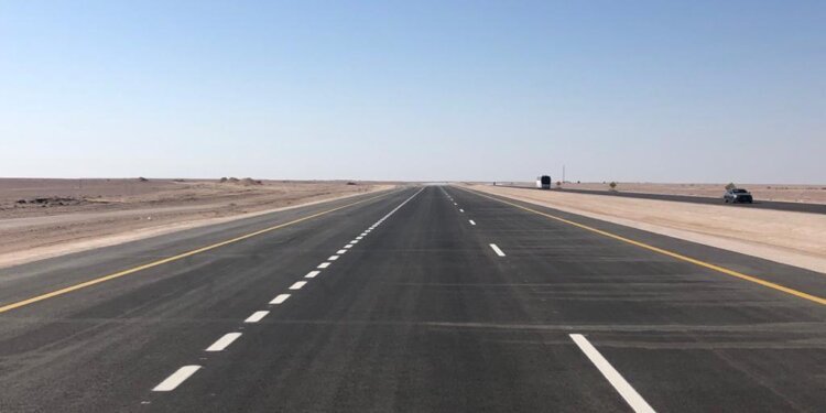 افتتاح جزء من إزدواجية طريق “أدم هيماء ثمريت”