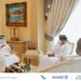الشعيلي يستقبل السفيرين الإماراتي والنيبالي