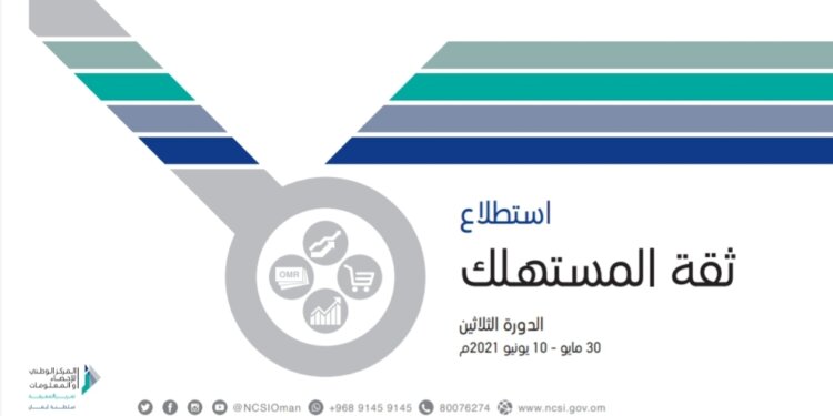 المركز الوطني للإحصاء والمعلومات ينفّذ استطلاع ثقة المستهلك للربع الثاني لعام 2021م