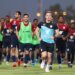 المنتخب الوطني لكرة القدم يبدأ معسكره الخارجي بدبي