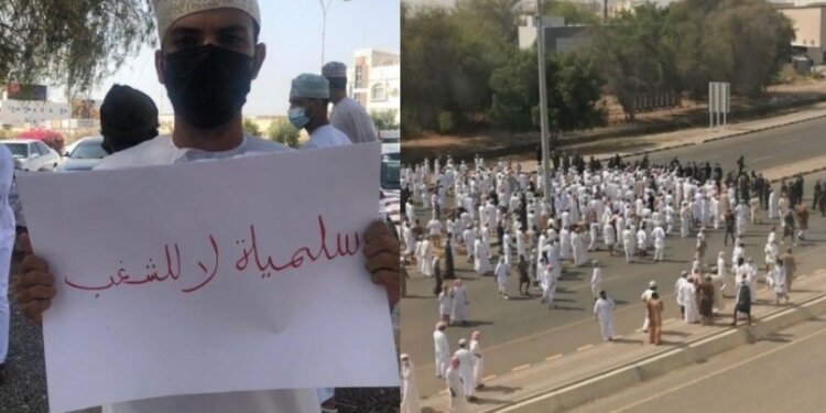 المواطنين يعربون عن رفضهم واستيائهم من التصرفات التي قام بها عددٌ من الأشخاص ضمن تجمعات السلمية