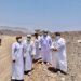 وزير النقل والإتصالات يقوم بزيارة تفقدية إلى دماء والطائيين