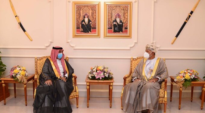 سمو السيد شهاب يستقبل السفير السعودي