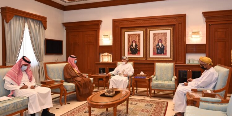 المحروقي يستقبل سفير المملكة العربية السعودية المعتمد لدى السلطنة
