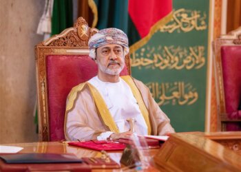 جلالة السُّلطان يتلقّى ﺑﺮﻗﻴﺔ شكر جوابية من فخامة الرئيس الدكتور برهم أحمد صالح