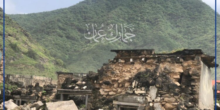 بالصور: آثار البيوت الجمركية بساحل رخيوت