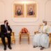 سمو السيد شهاب بن طارق يستقبل السفير البريطاني
