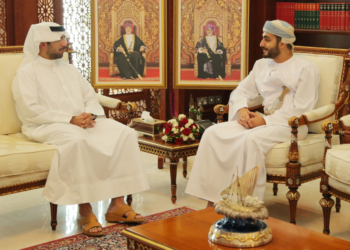 السيد ذي يزن يستقبل رئيس اللجنة الأولمبية الكويتية