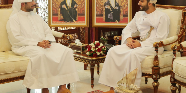 السيد ذي يزن يستقبل رئيس اللجنة الأولمبية الكويتية