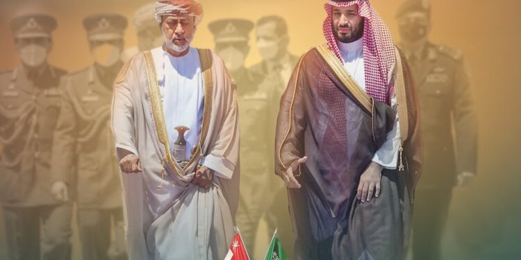 صاحب السمو الملكي الأمير محمد بن سلمان يصل إلى سلطنة عمان