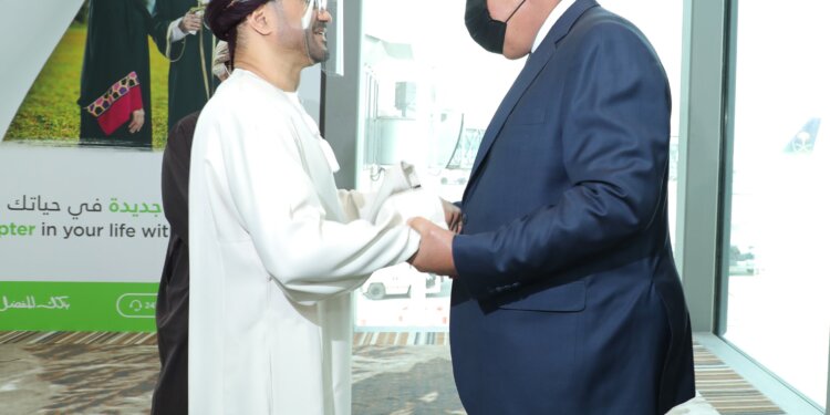 معالي السيد وزير الخارجية يستقبل وزير الخارجية المصري