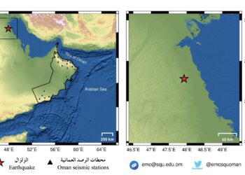 زلزال بقوة 5 في الكويت